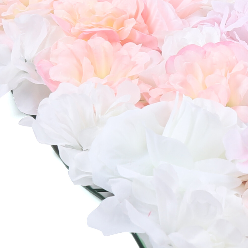 For Wedding Background Decor 20pcs Artificial Silk Flower Wall Board 60x40cm