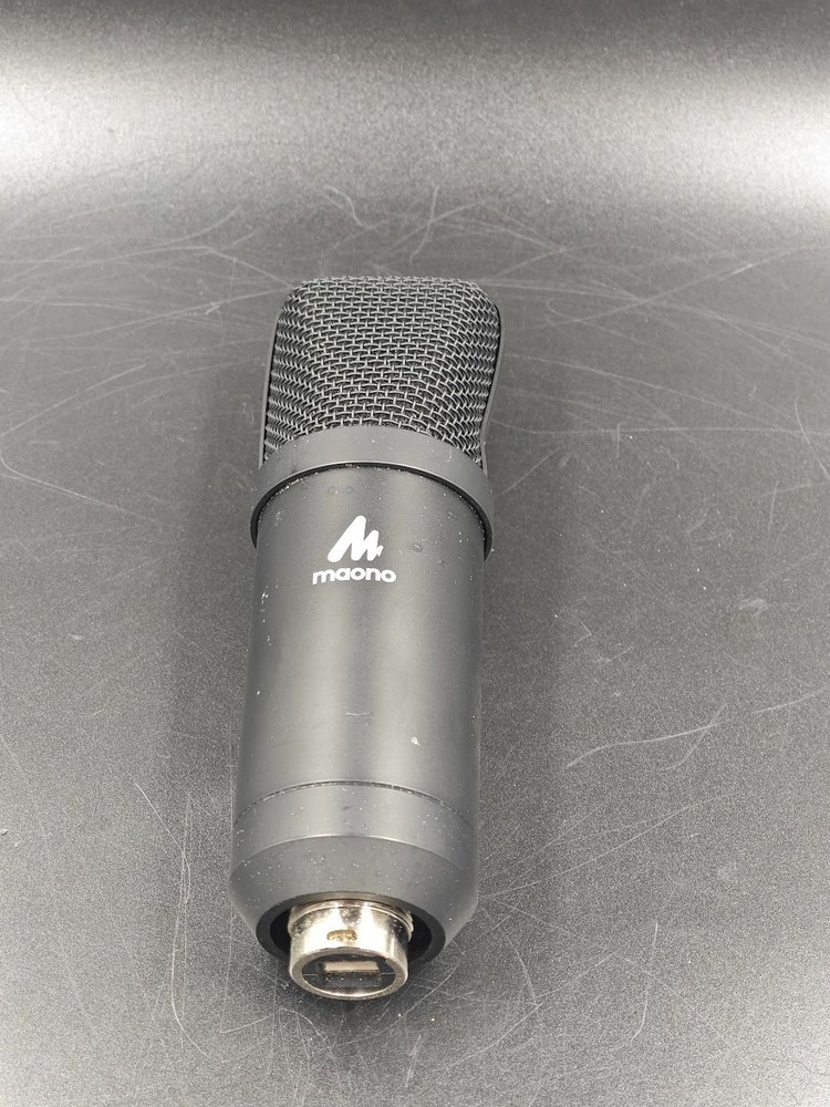 Maono Microphone Black Used Working
