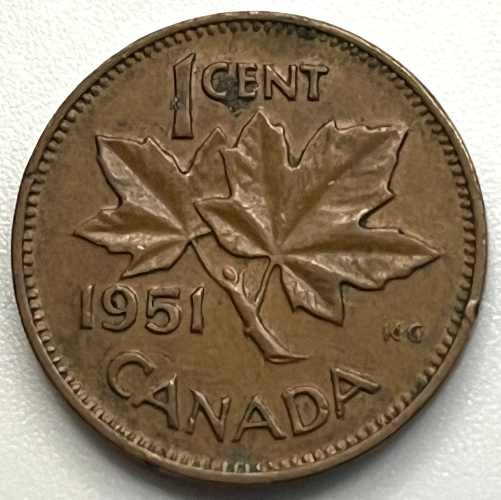 Canada / 1 Cent / 1951 / KM#41 / (03-1231)