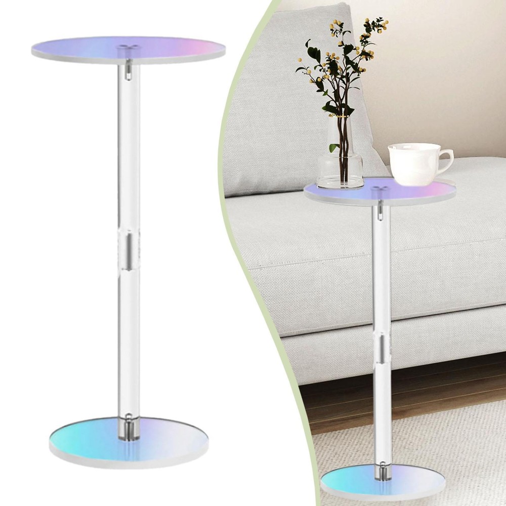 Acrylic Side Table End Table Drink Stand