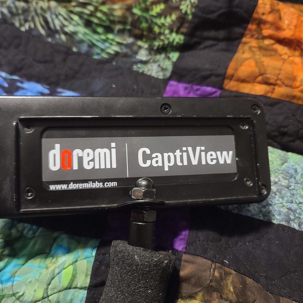 CaptiView Closed Caption Viewing System