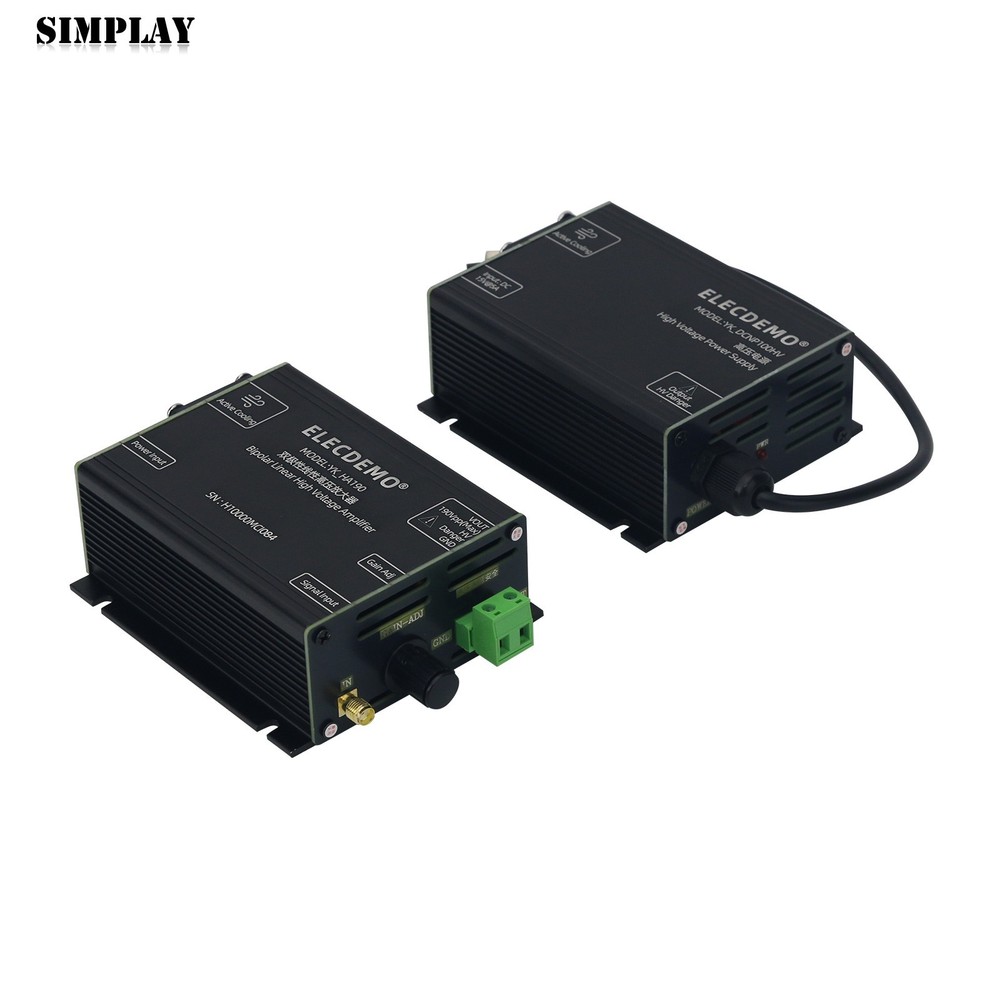 Dual Polarity High Voltage Linear Amplifier 190Vpp Arbitrary Wave