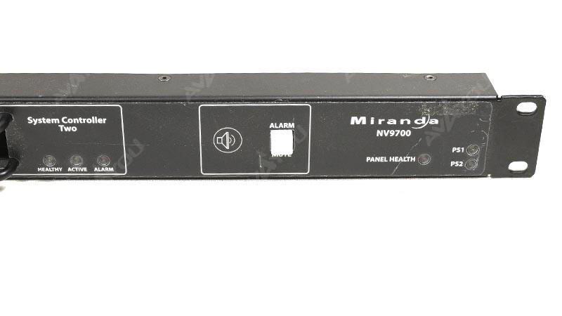 Miranda NV9700 Remote Diagnostic and Changeover Panel