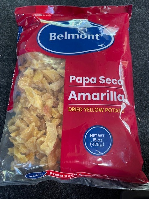 Belmont papa seca amarilla