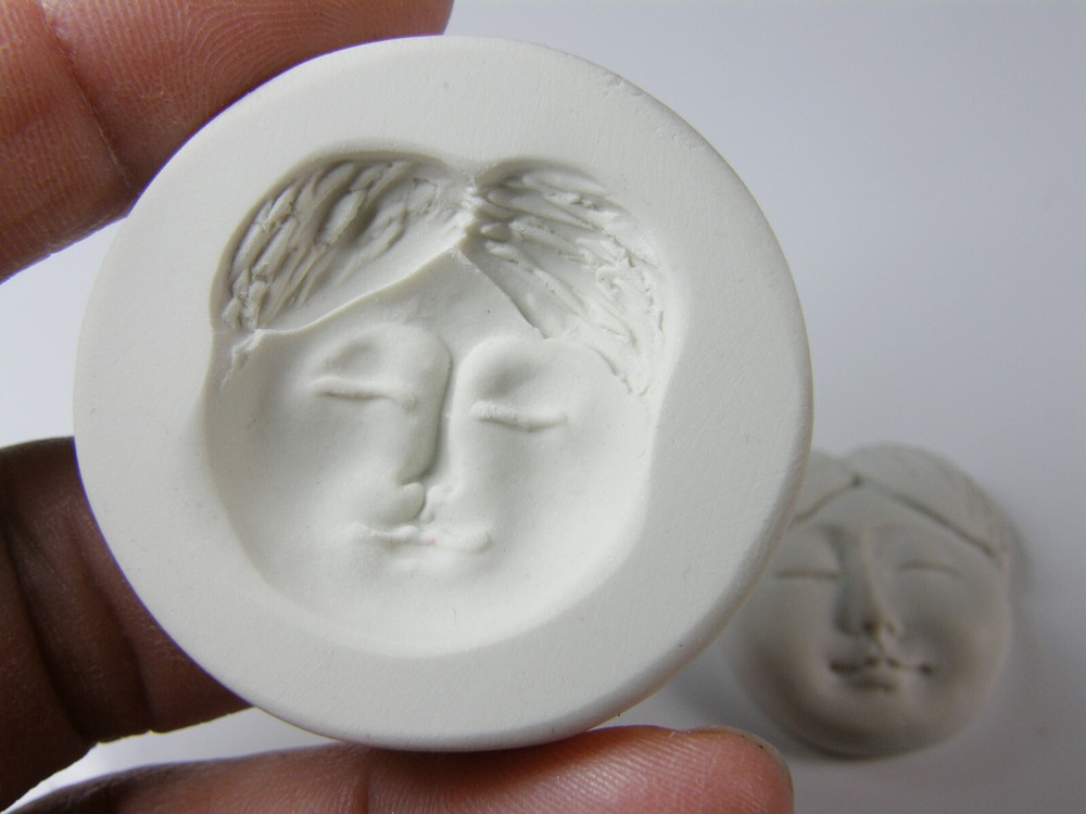 Face Polymer Clay Mold (MD1520)