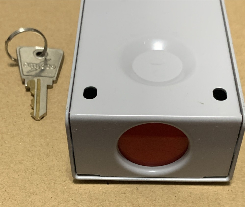 Amseco Potter Security System Hold-Up Switch HUSK-20 w/Key SPDT