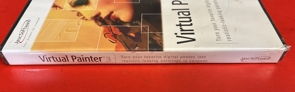 Virtual Painter 3 Jasc Software (Windows PC, 2001) - SEALED