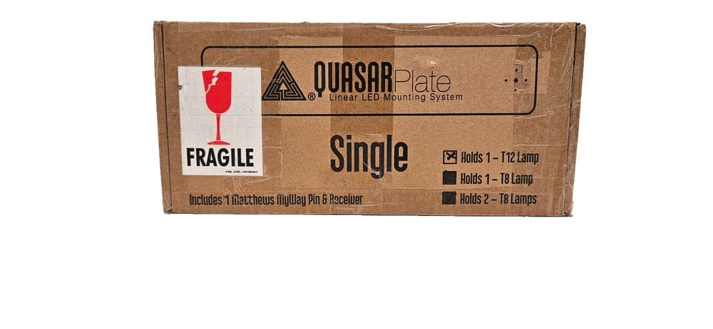 Quasar Science Single T12 QuasarPlate- OPEN BOX