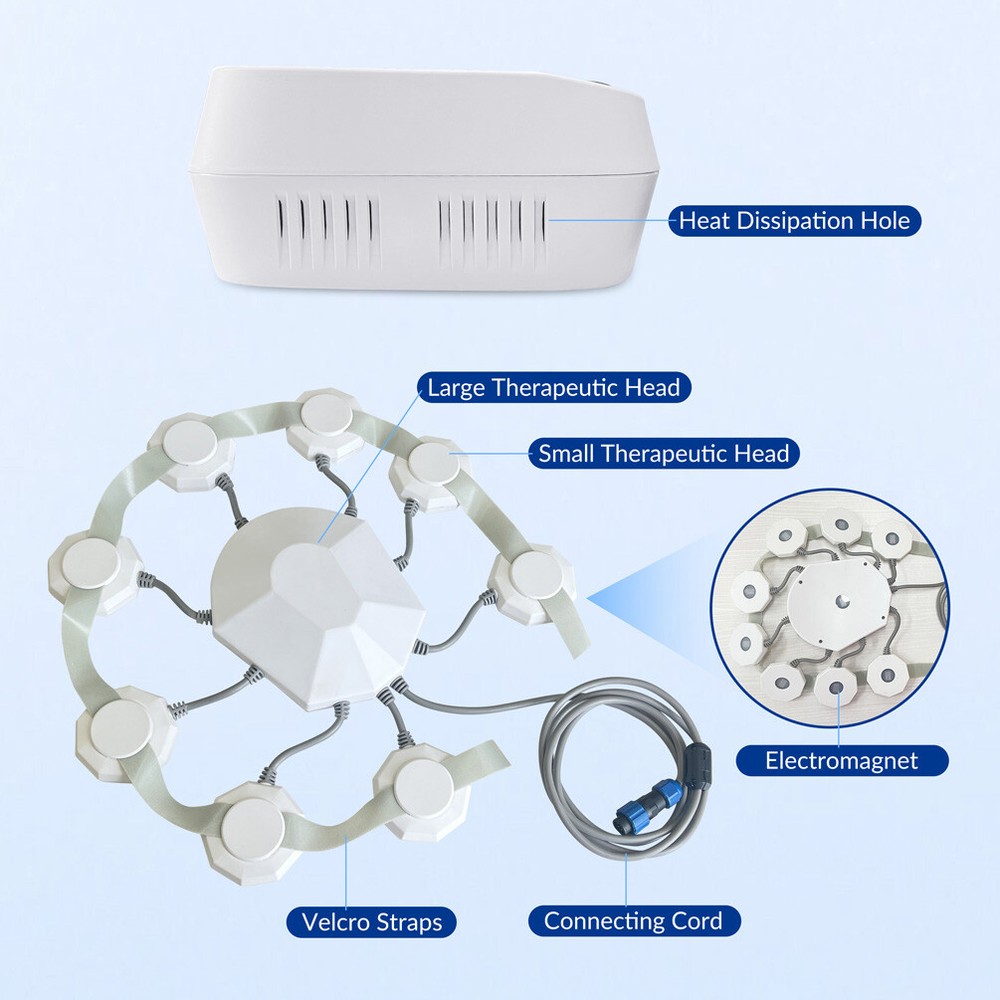 rTMS Transcranial Magnetic Stimulation Therapy Machine for Depression Stroke