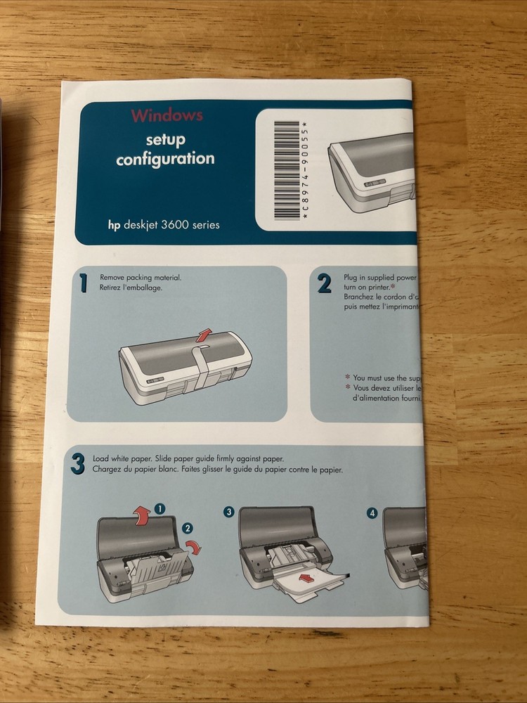 Hp Deskjet 3600 PC Software & Guide