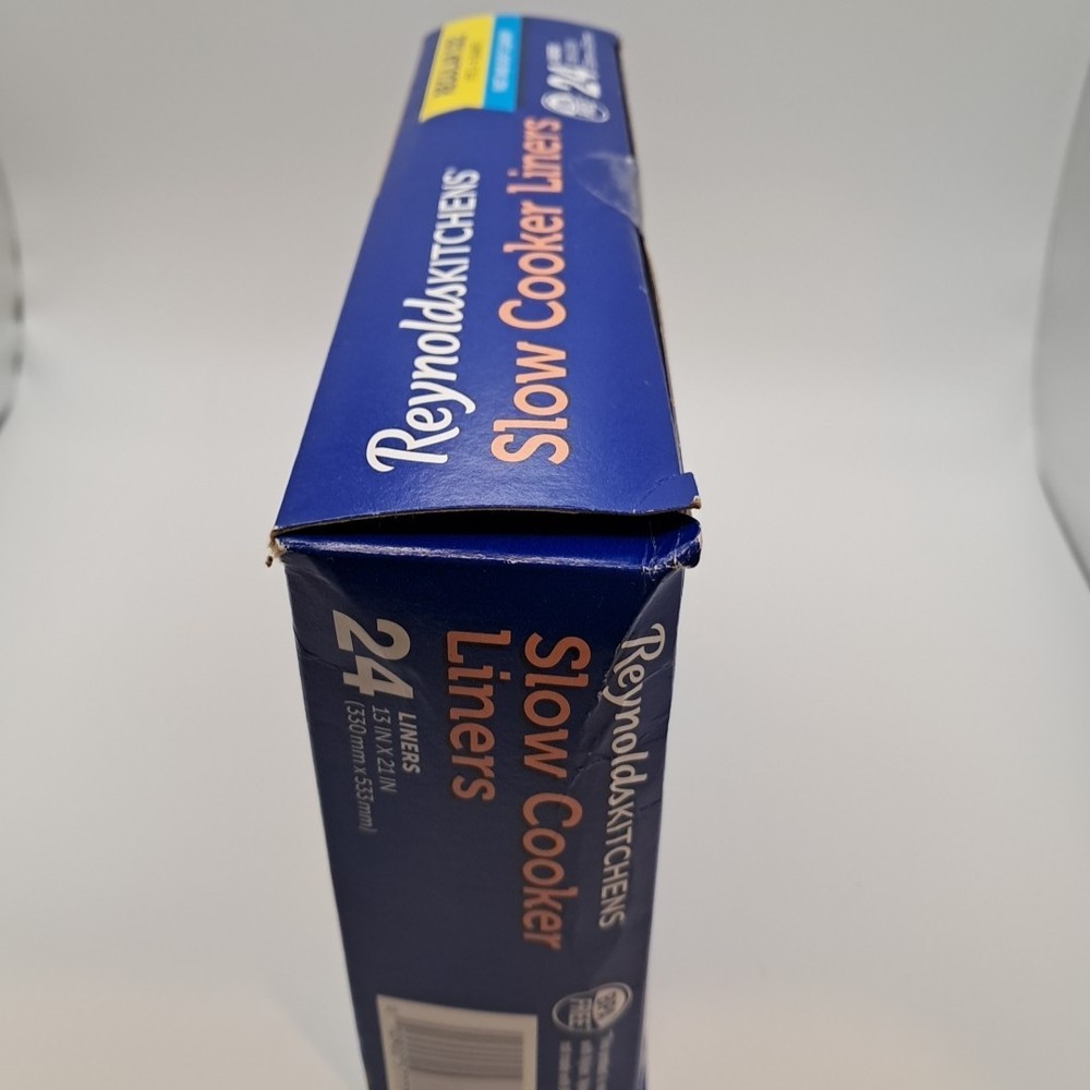 Reynolds Slow Cooker Liners 3-8 Quart 24 Pack READ!