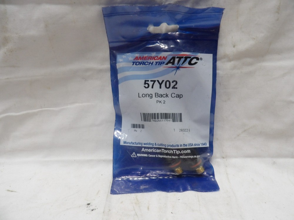 American Torch Tip Long Back Cap 57Y02 (Pack of 2)