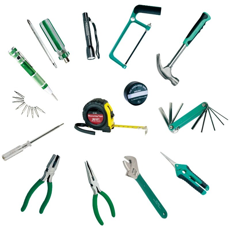 Hardware Tools 28 Piece Household Hand Repair Tools Set Power Tools Combo Set