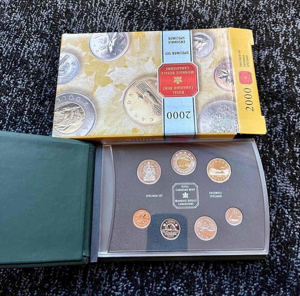 2000 SPECIMEN SET OF CANADIAN COINAGE