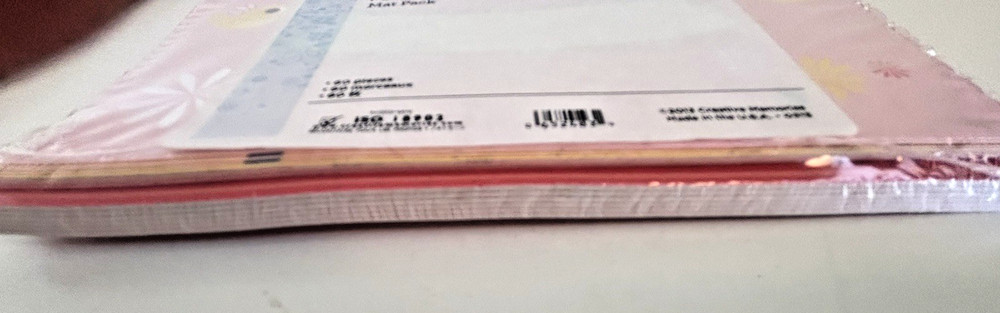 Creative Memories IT'S A GIRL Stack Pack & Mat Pack - NEW