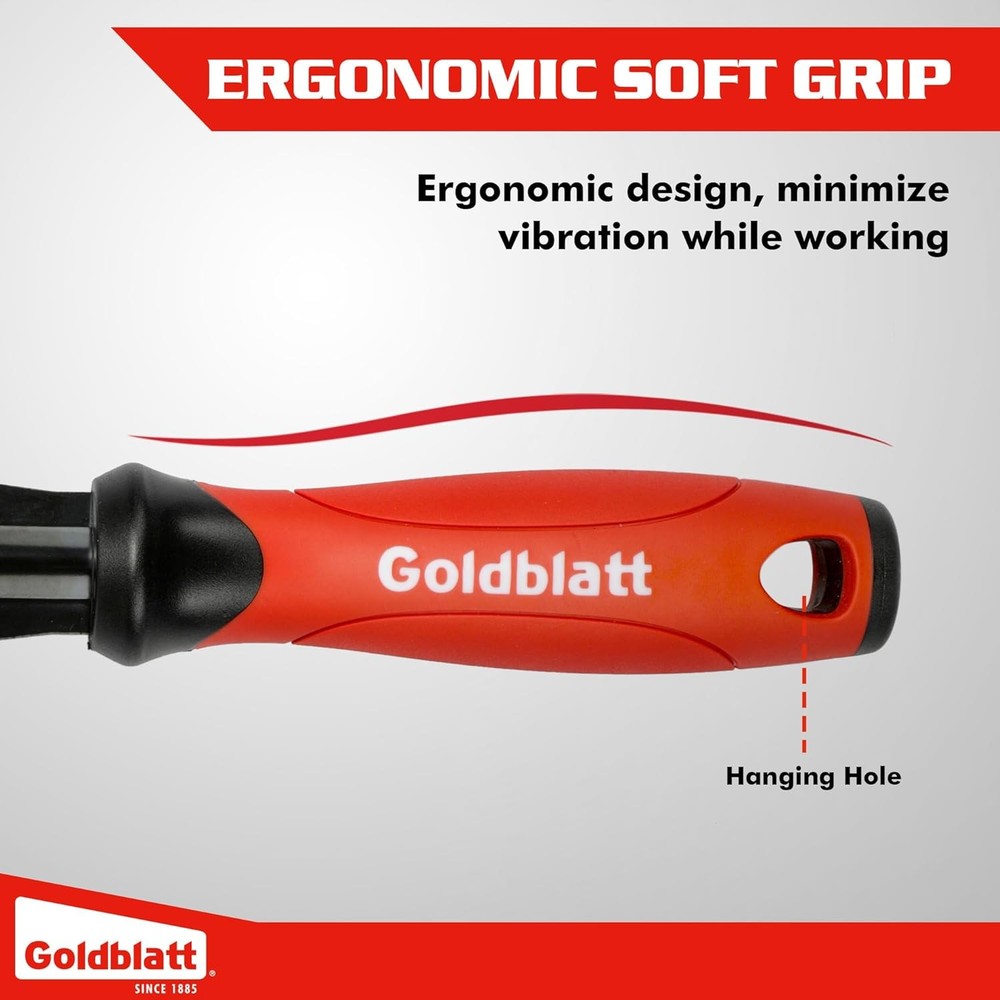 Goldblatt Trim Puller, 4-Inch Tile Removal Multi-Tool for Commercial Work & Home
