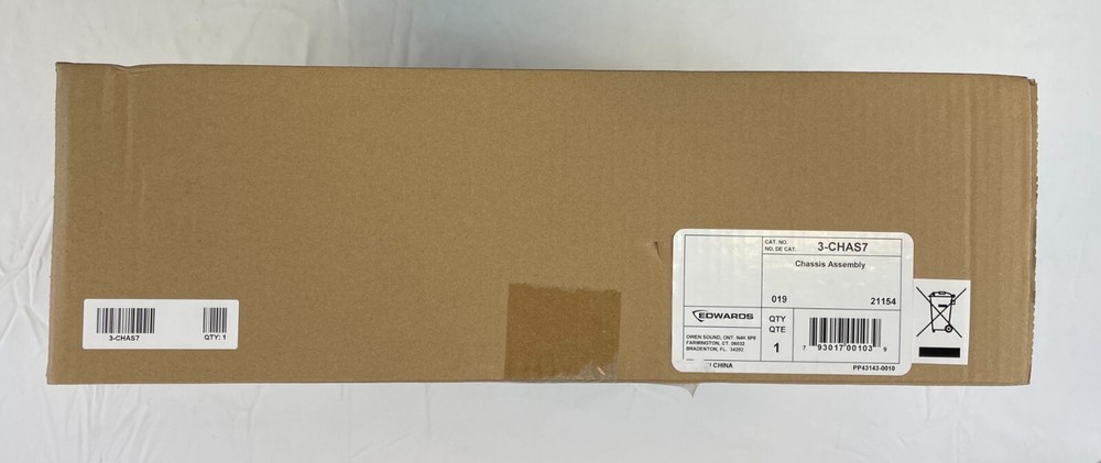 Edwards 3-CHAS7 - Same Day Shipping (SEALED)