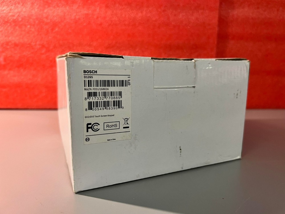Bosch D1265 GV2/GV3 Touch Screen Keypad