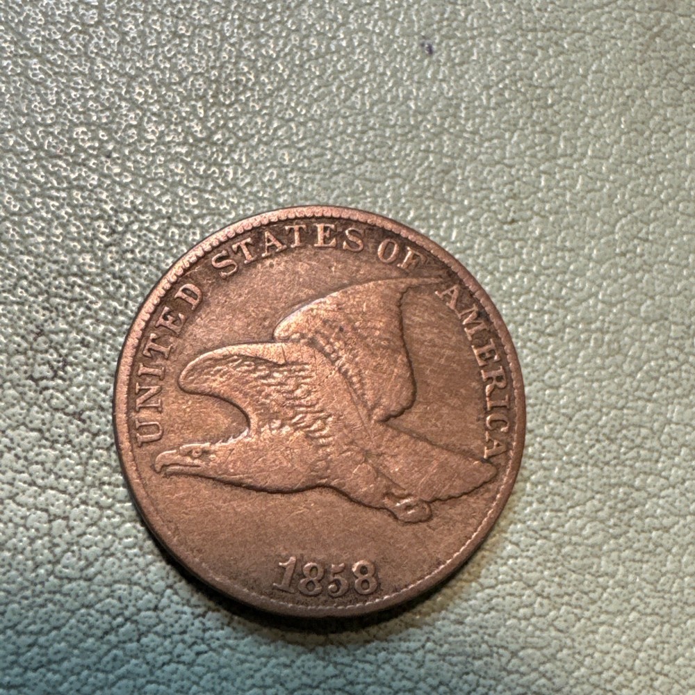1858 Flying Eagle Cent SL
