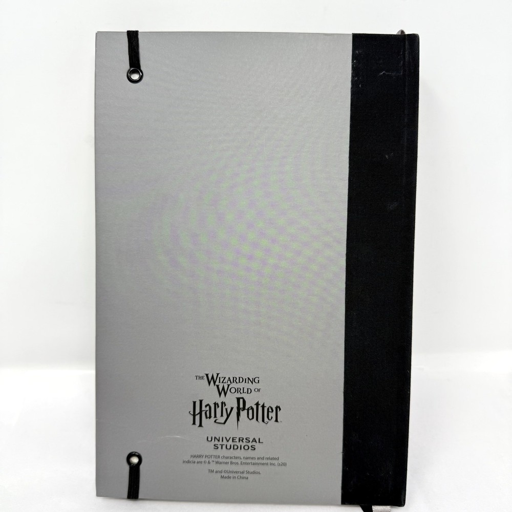 Universal Studios Harry Potter Hogwarts Alumni Journal Notebook Gray Crest