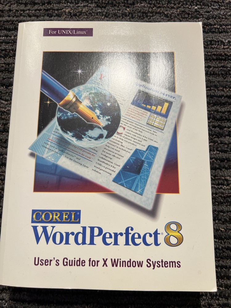 VTG Word Perfect Suite 8 for Linux BOOK ONLY