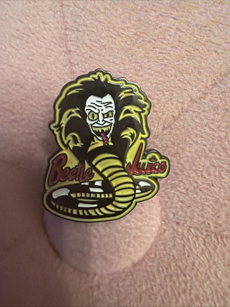 Beetlejuice Enamel Pin