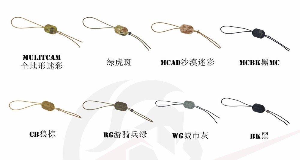 Replacement Helmet NVG Mount Bracket Elastic Fixed Rope Cord Hook Loop Fasteners