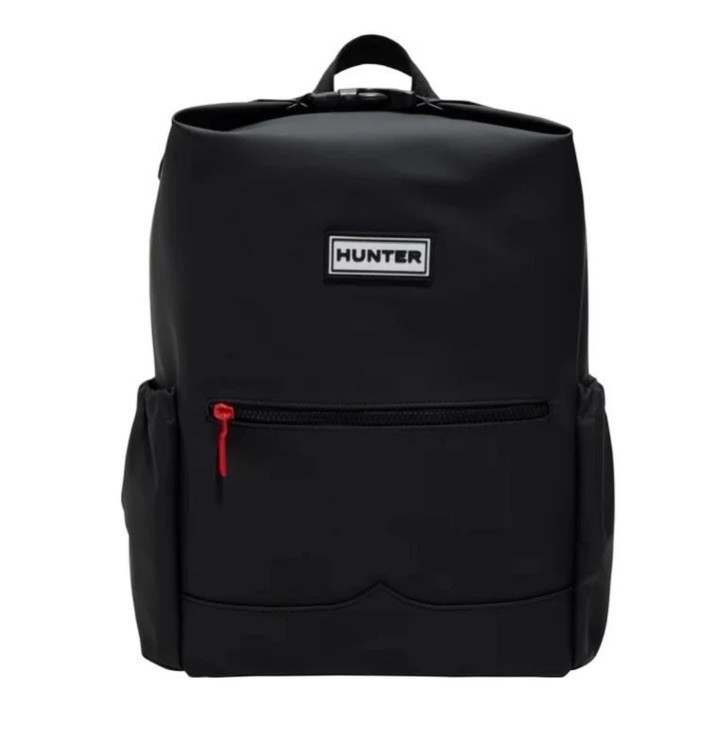 NWT Hunter Top Clip Backpack - Water-Resistant Sleek Functional School Backpack