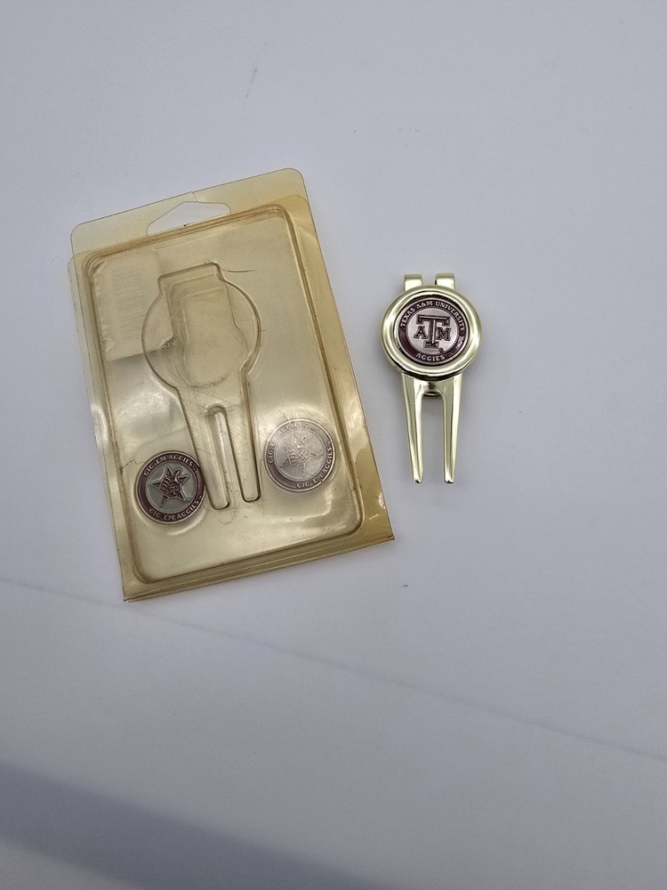 TEXAS A & M Divot Tool 3 marker pack