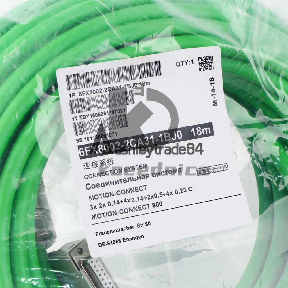 New 1PCS FOR SIEMENS 6FX8002-2CA31-1BJ0 18M Encoder cable