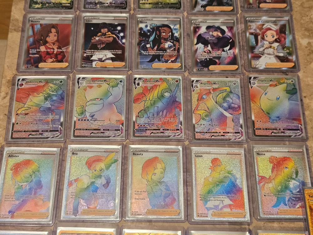 Pokemon Vivid Voltage 100% Complete Master Set Tech 90 Binder Graded Pikachu NMM