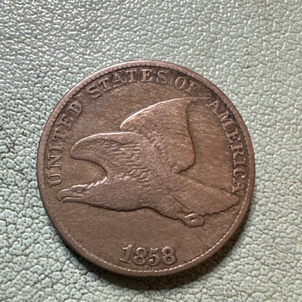 1858 Flying Eagle Cent SL