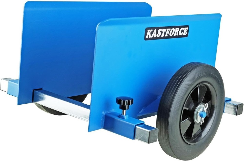 600 lb Capacity Panel Dolly - Efficient Drywall Mover with 8" Non-Flat Wheels