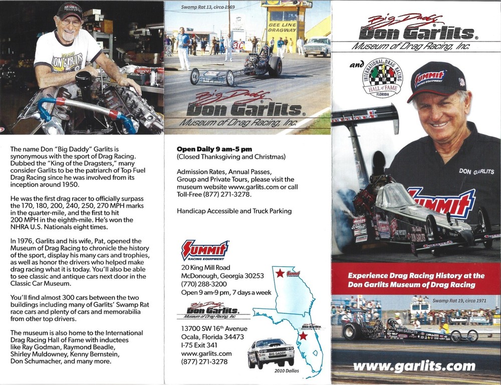 DON GARLITS MUSEUM BROCHURE
