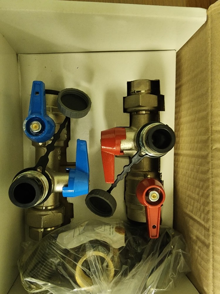 tankless water heater service valve kit