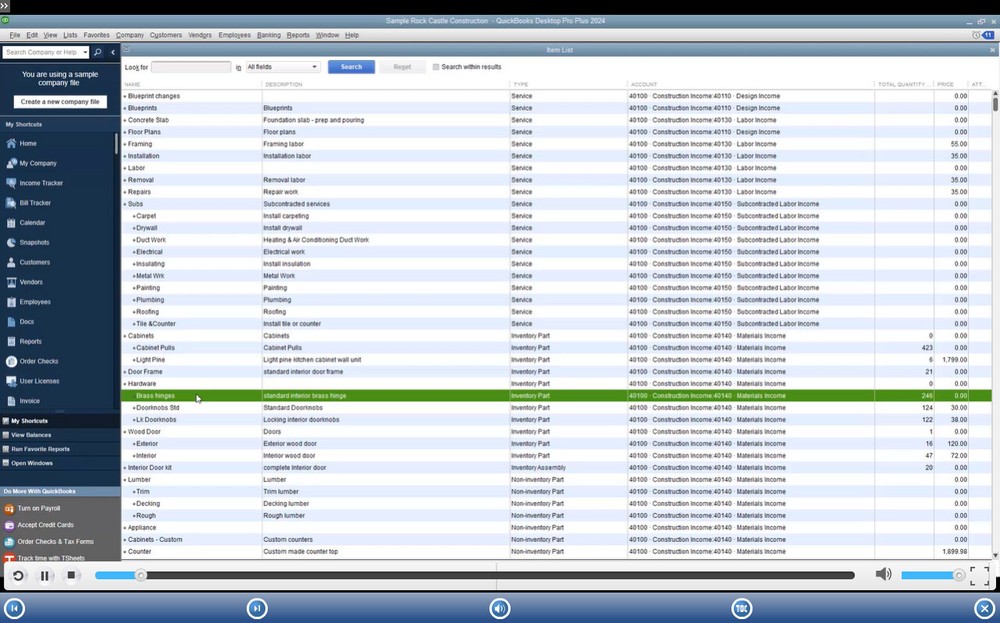 QUICKBOOKS PRO 2024 Training Tutorial DVD & Digital Course 194 Videos 8 Hours