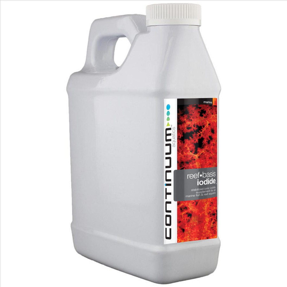 Continuum Reef Basis Iodide 2 Liters Stabilized Ionic Liquid Iodine for Reefs