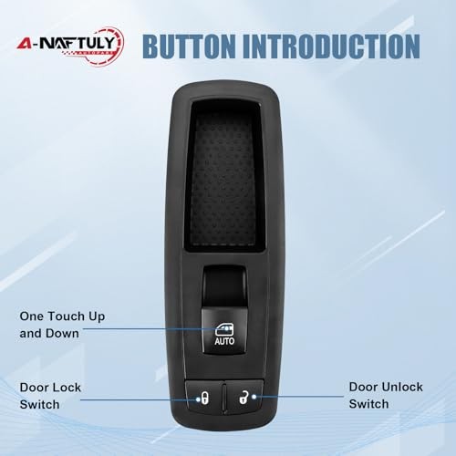 Power Window Switch Front Passenger Side Compatible with 2015-2017 Chrysler