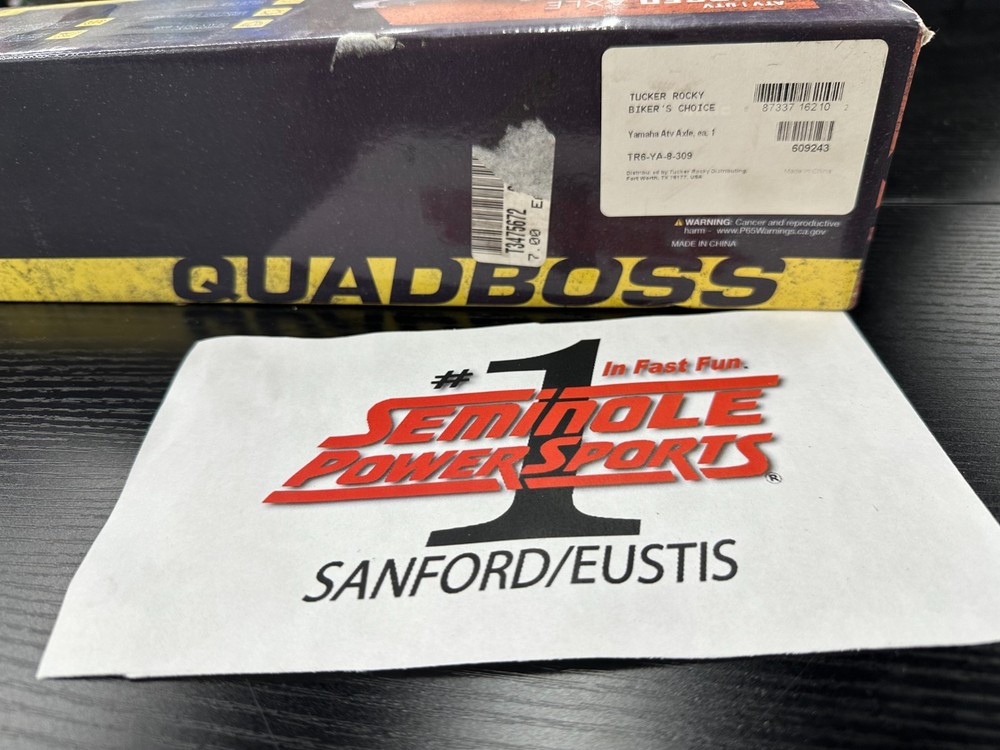 QuadBoss - TR6-YA-8-309 - Rugged Axle