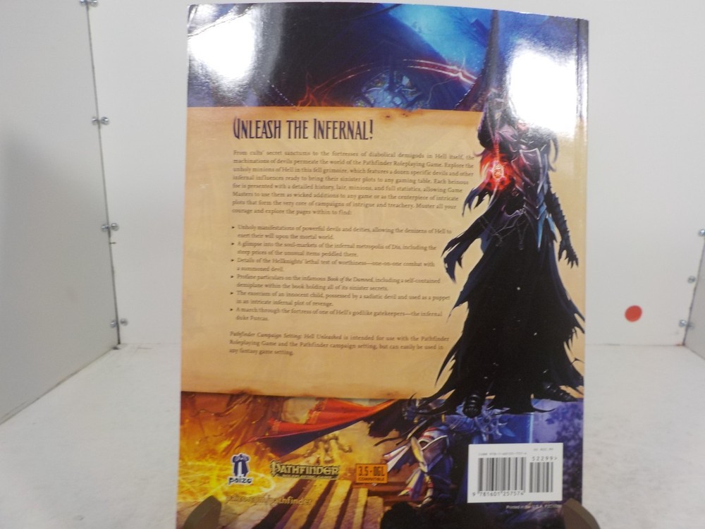 A714 Pathfinder Campaign Setting Hell Unleashed RPG Paperback