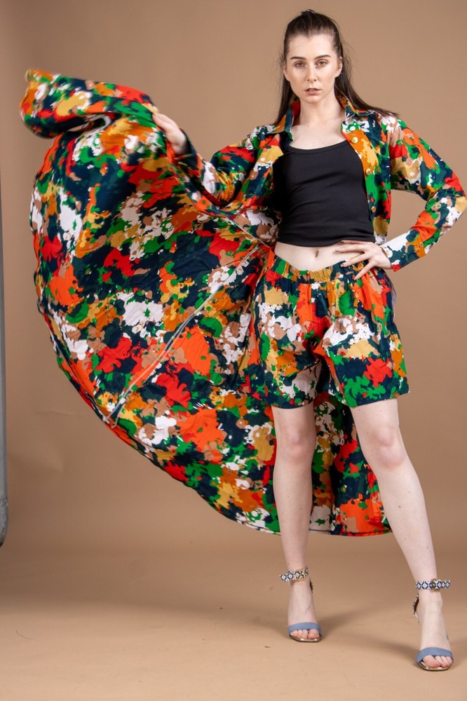 Floral Kimono Coats Jacket