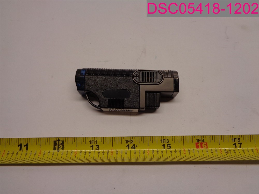 Ripple 3 Flame Torch Cigarette Lighter 636684579268 Gunmetal