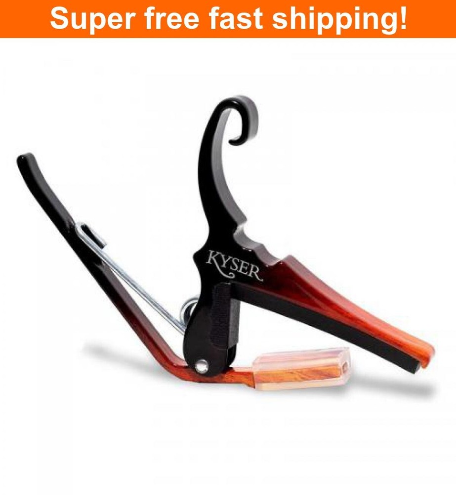 Kyser Quick-Change Capo - Sunburst, NEW