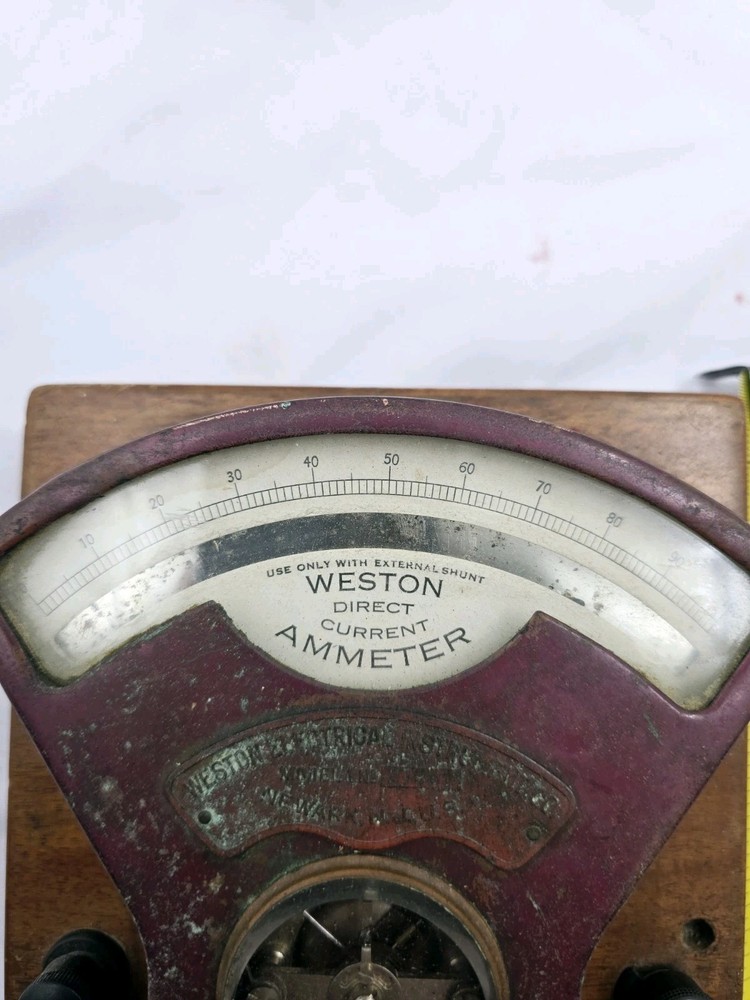 Weston Ammeter 1890's Model 1