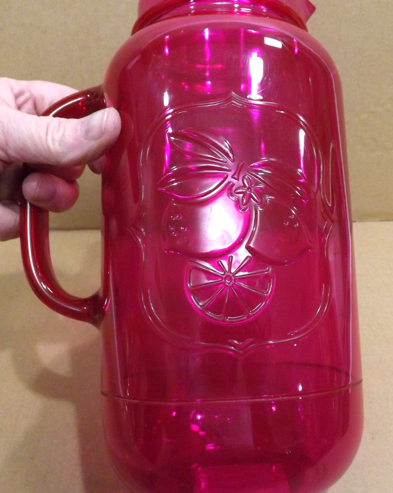 Aladdin Plastic Pitcher Large 80 oz Size Mason Pitcher