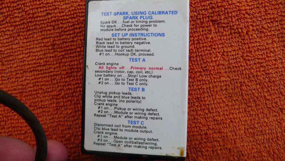 OTC ELECTRONIC IGNITION ANALYZER, 7220