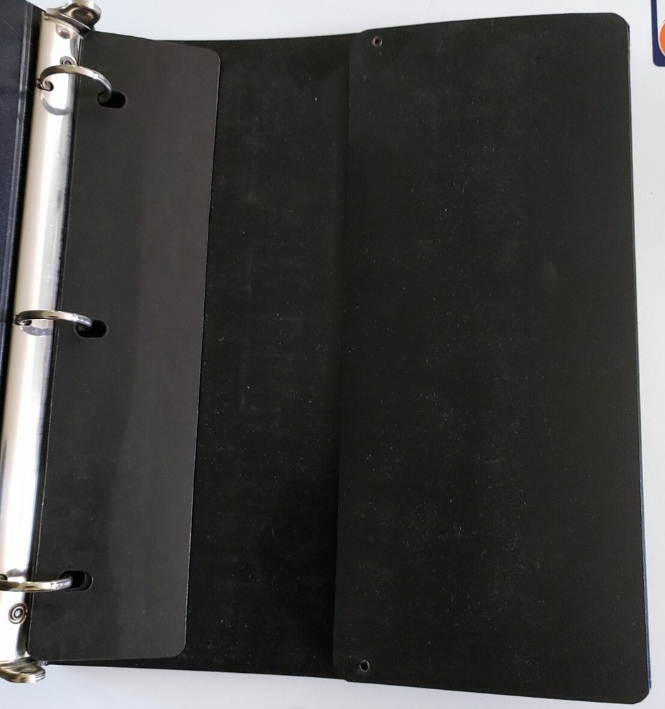 CN Black Vintage 3 Ring Binder