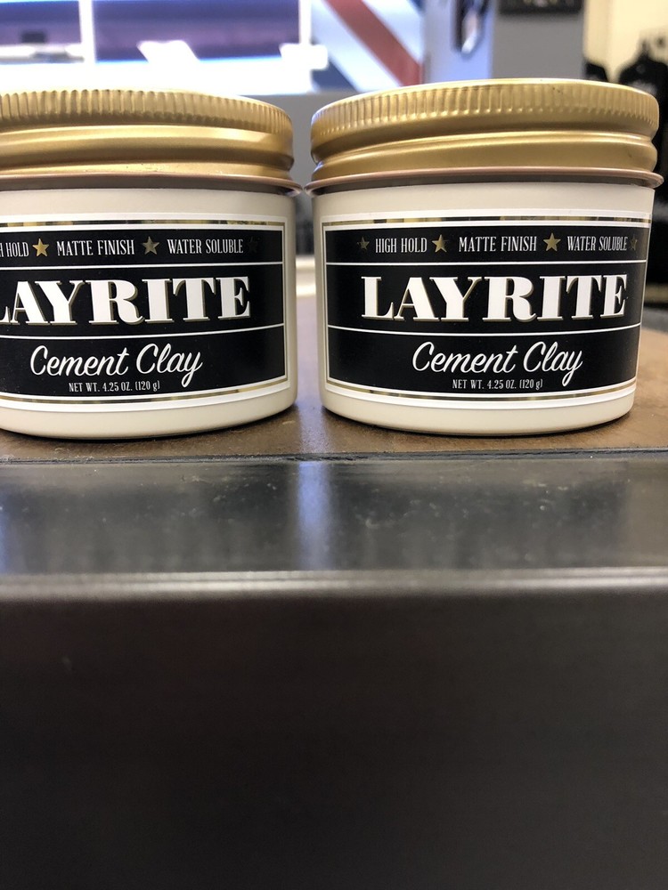(2) Two Layrite Cement Clay 4.25 Oz