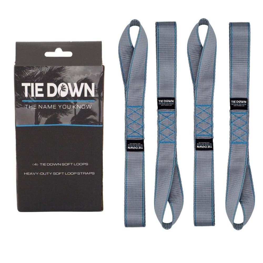 Tie Down Soft Loop Strap Grey #13989-GRY