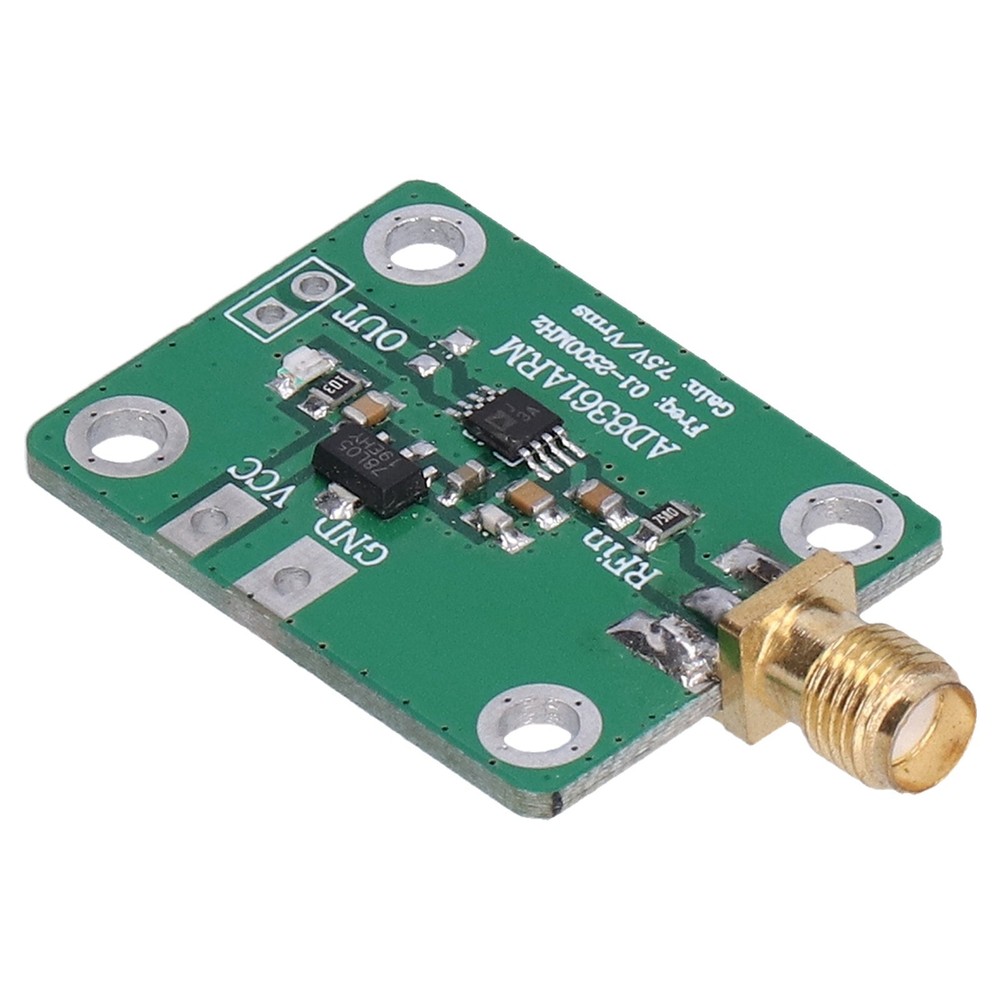 Frequency Detector Module RF Microwave AM Detection Board 0.1‑2.5GHz Accessory